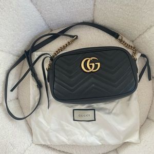 Authentic Gucci Marmont small matelassé